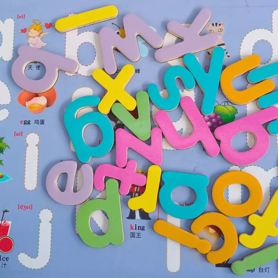 Small abcd Magnetic Alphabet Book – Lowercase - MyLittleTales