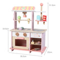 Sweet Shop Wooden dessert shop toys ice cream stall toys pretend kitchen play house - MyLittleTales