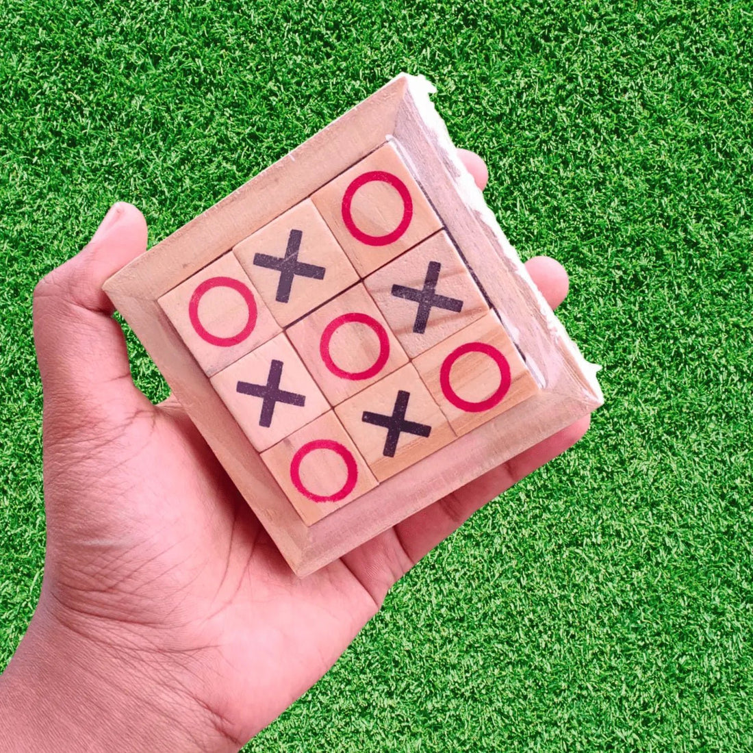 Tic tac toe – XOXO Naught & Crosses | Wooden Board Games Handmade Nought and Crosses - MyLittleTales