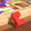 Wooden 3 in 1 Tetris - Parent Child Edition Multifunctional Building Blocks - MyLittleTales