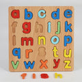 Wooden 3D Alphabets, Numbers, Shapes & Maths Board - 4 in 1 Combo - MyLittleTales