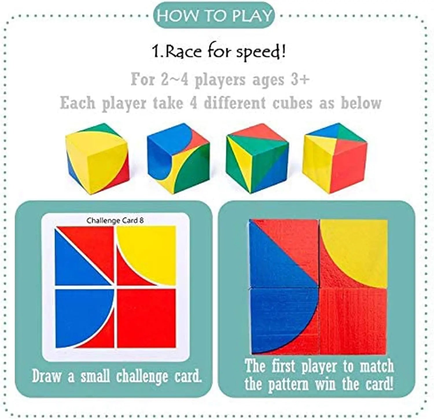 Wooden 3D Puzzle Pixy Cubes Block Game - MyLittleTales
