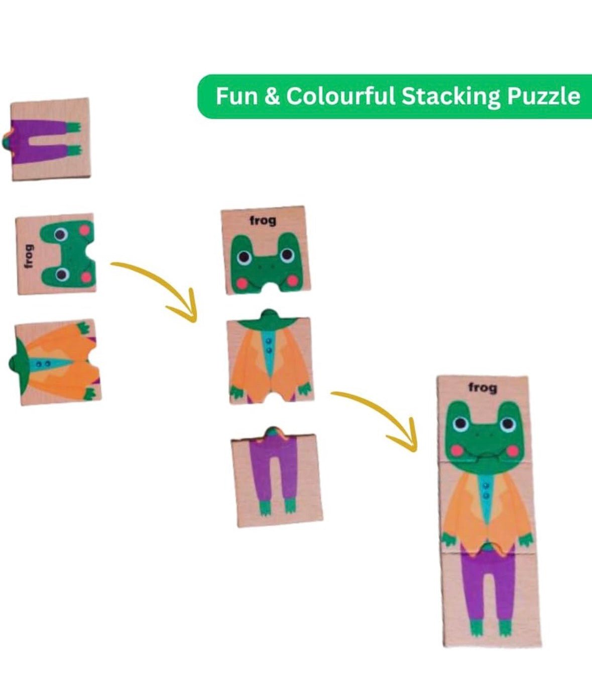 Wooden Animal Puzzle Sorting - MyLittleTales