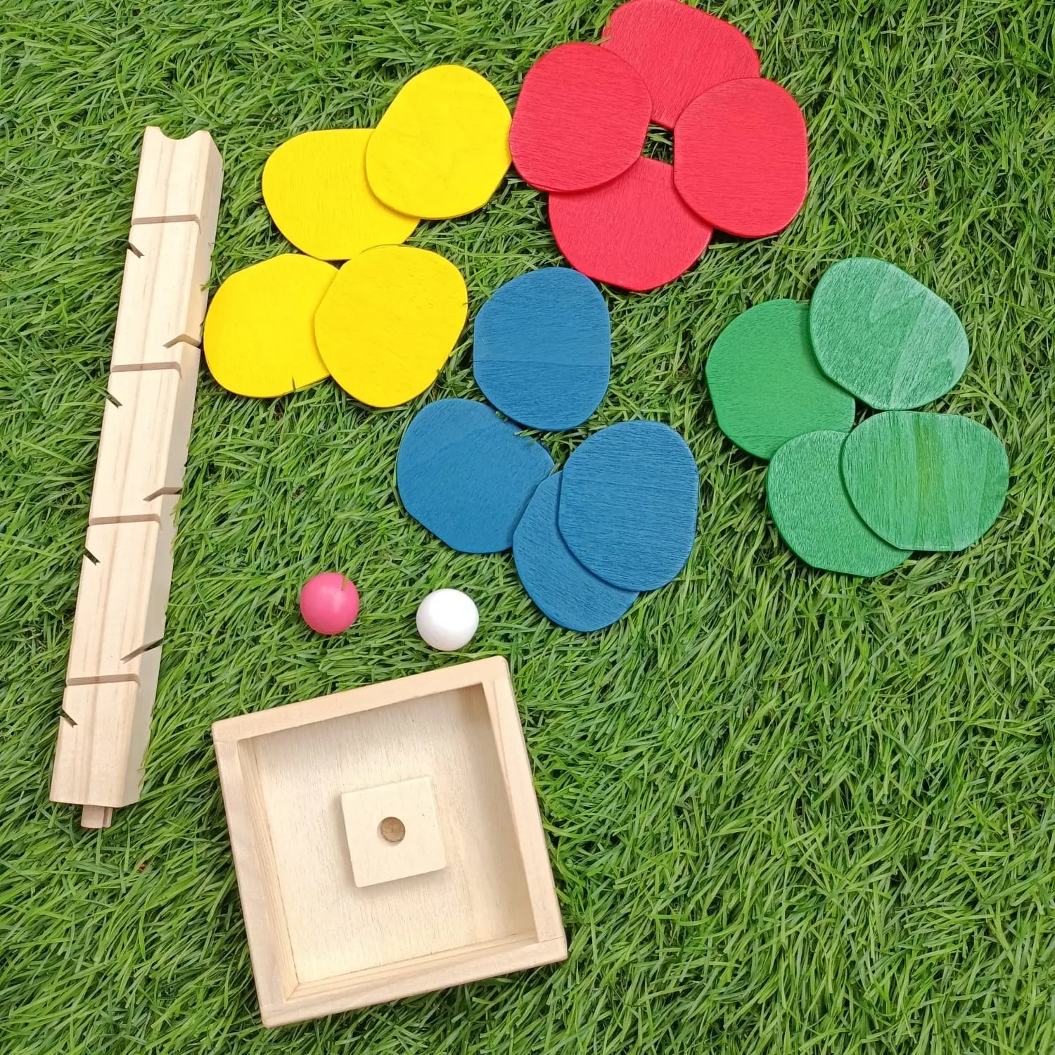 Wooden Ball Goli Game – Flower Goli Game - MyLittleTales