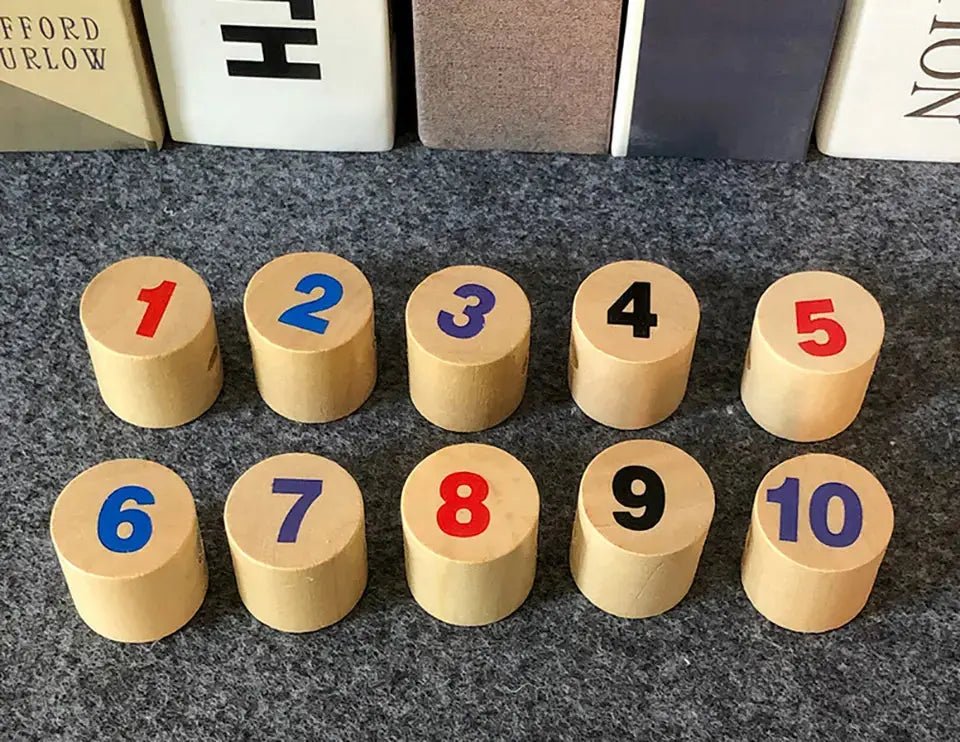 Wooden Caterpillar Train Toy – Lacing Toy - MyLittleTales