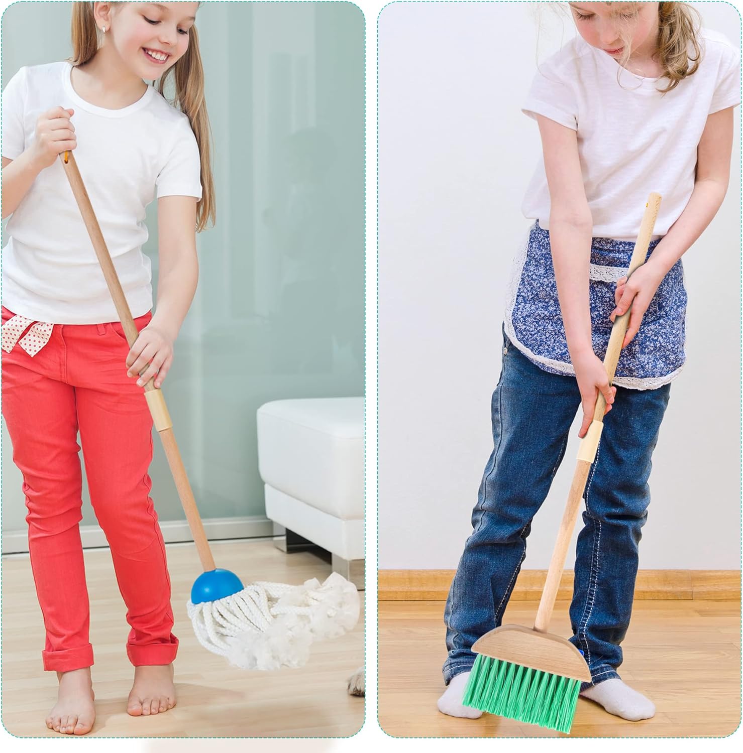 Wooden Children’s Cleaning Tools - MyLittleTales