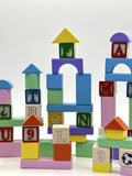 Wooden Cognitive Building Blocks - 36 pcs - MyLittleTales