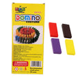 Wooden colorful Domino game with 100 pieces - MyLittleTales