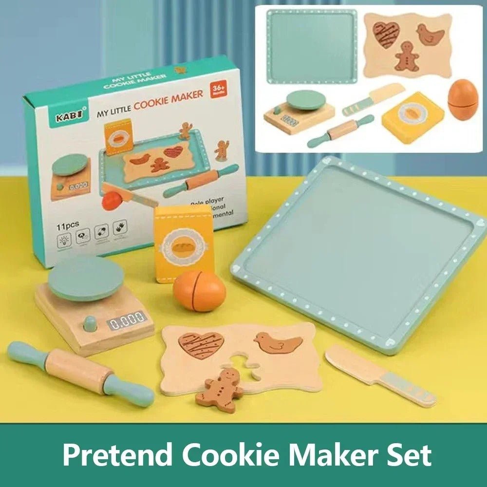 Wooden Cookie Maker Set - MyLittleTales