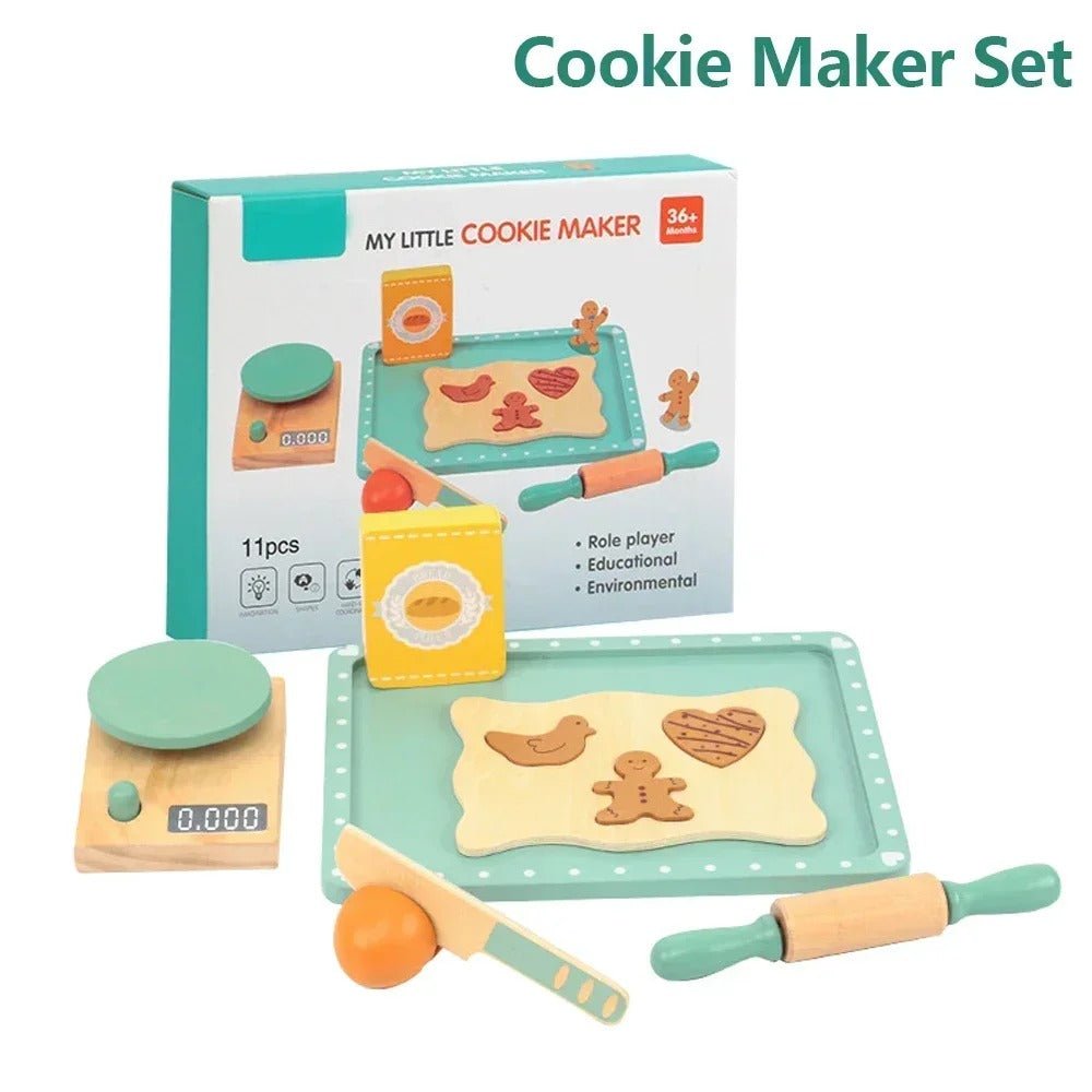 Wooden Cookie Maker Set - MyLittleTales