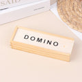 Wooden Domino Board Games Travel Funny Table Game - MyLittleTales