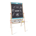 Wooden Double - Sided Drawing Board – Chalkboard & Whiteboard with Storage Tray for Creative Fun - MyLittleTales