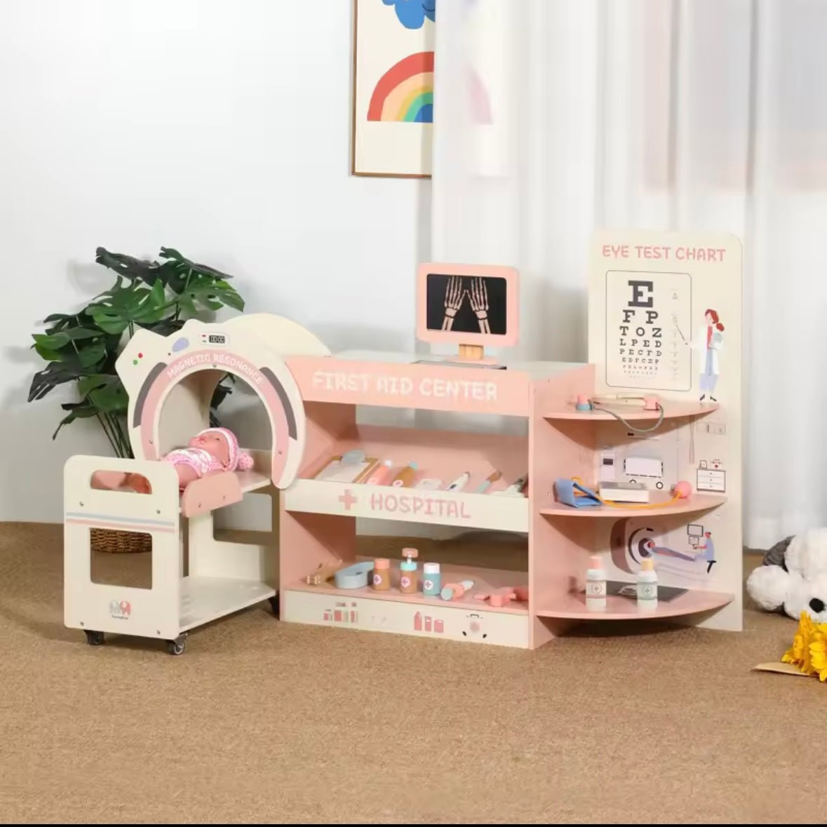 Wooden Emergency Center - MyLittleTales