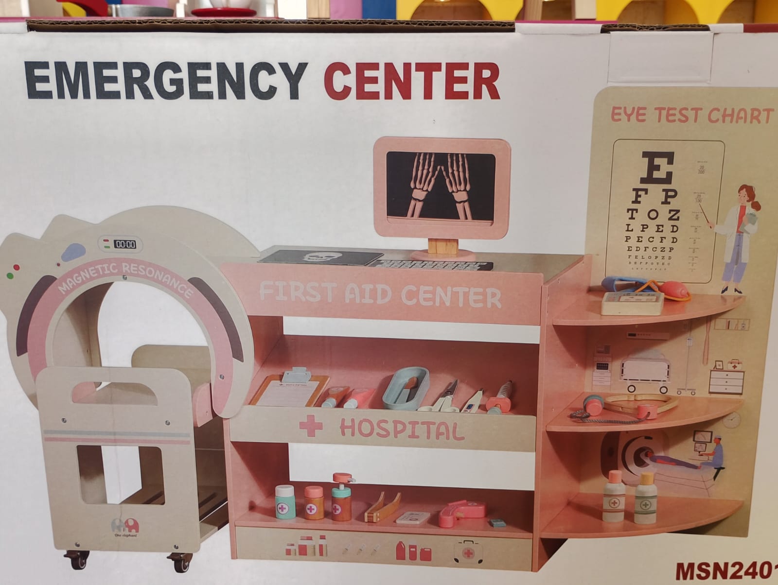 Wooden Emergency Center - MyLittleTales