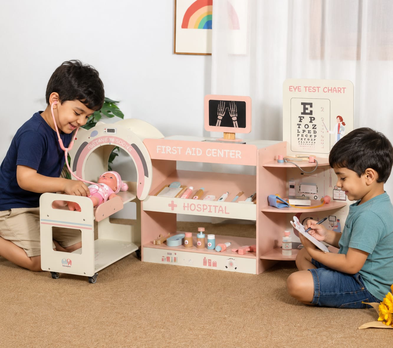 Wooden Emergency Center - MyLittleTales