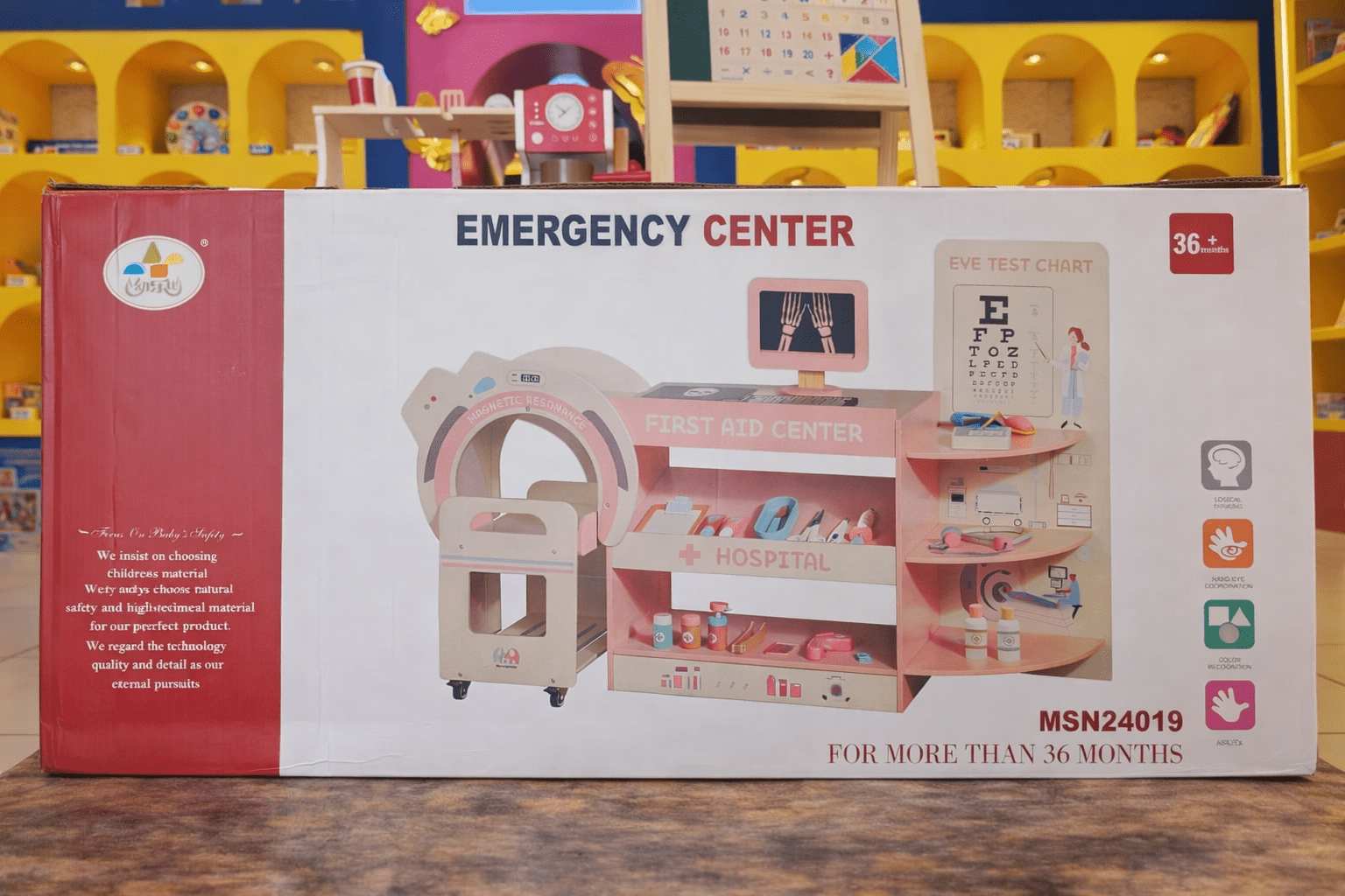 Wooden Emergency Center - MyLittleTales
