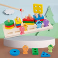 Wooden Fishing Column - MyLittleTales