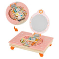 Wooden Folding Dresser Table, Make Up Pretend Play Toys for Girls - MyLittleTales