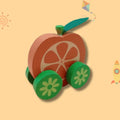 Wooden Fruits Cart - 1 pc - MyLittleTales