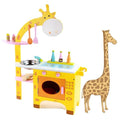 Wooden Giraffe Kitchen - MyLittleTales