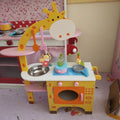 Wooden Giraffe Kitchen - MyLittleTales