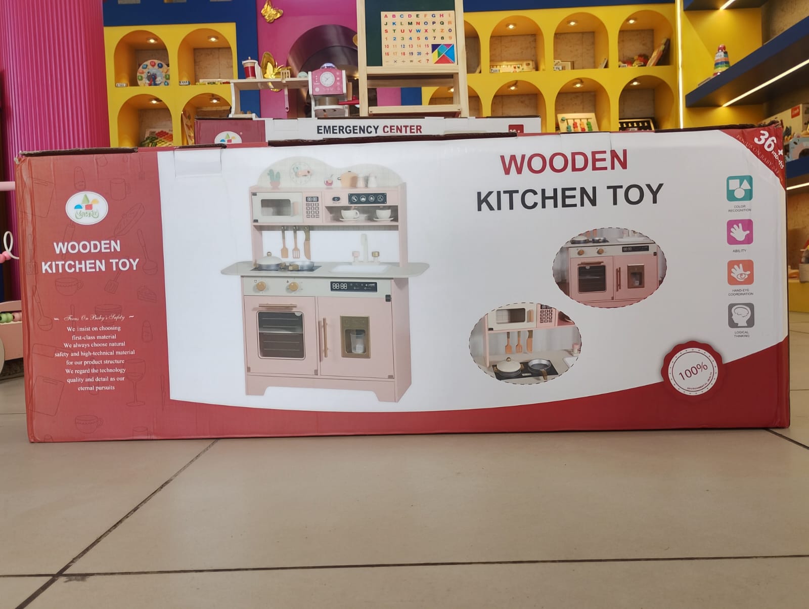 Wooden Kitchen Toy - MyLittleTales