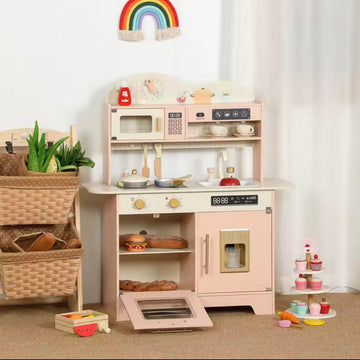 Wooden Kitchen Toy - MyLittleTales