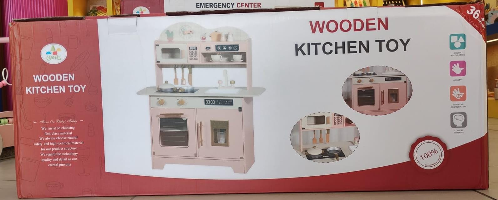 Wooden Kitchen Toy - MyLittleTales