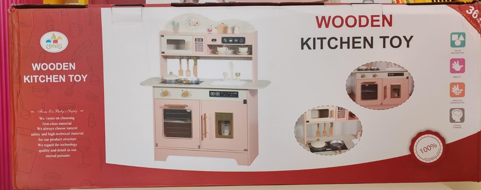 Wooden Kitchen Toy - MyLittleTales