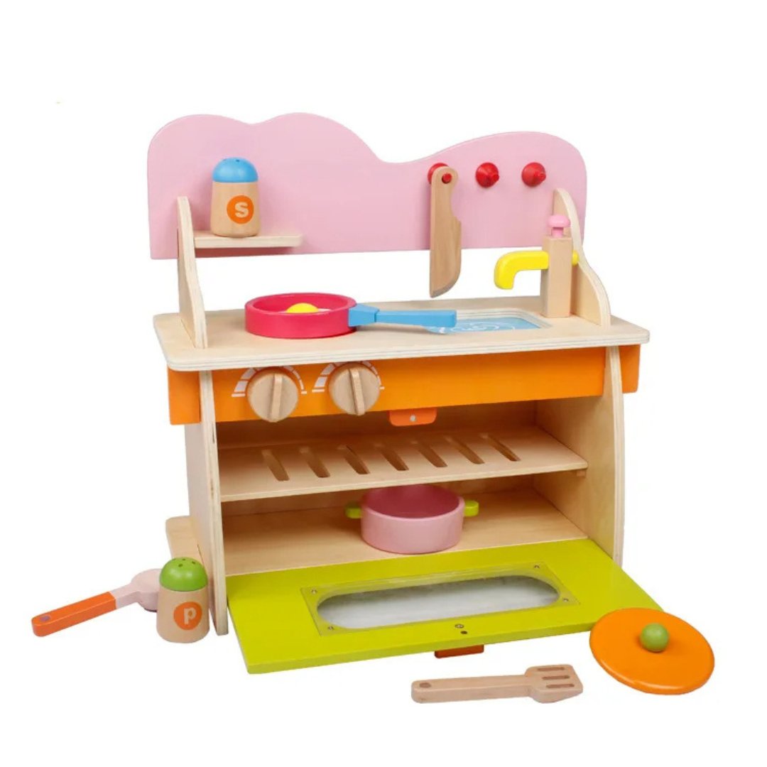 Wooden Kitchenette - MyLittleTales