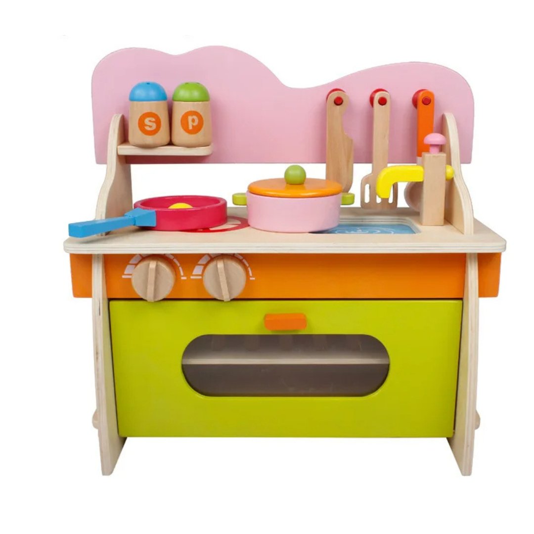 Wooden Kitchenette - MyLittleTales