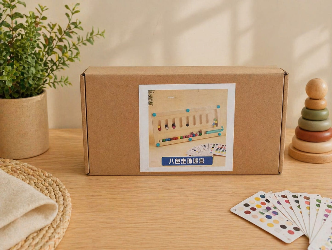 Wooden Magnetic Color And Shape Sorting Learing Magnetic Game 8 Color - MyLittleTales