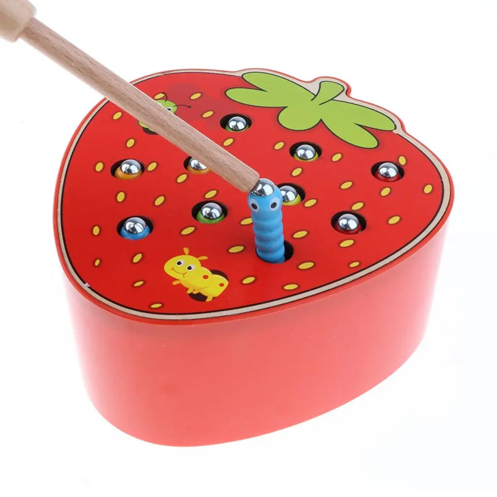 Wooden Magnetic Toy | Bug Catching Game Toy | Kids Montessori Toy - MyLittleTales