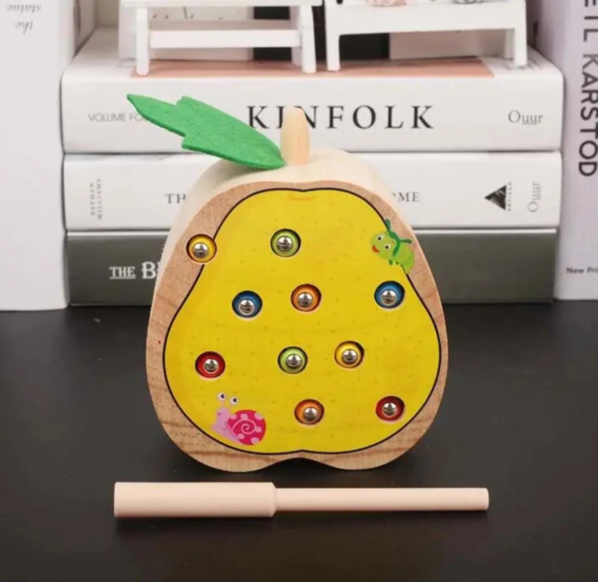 Wooden Magnetic Toy | Bug Catching Game Toy | Kids Montessori Toy - MyLittleTales