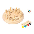 Wooden Memory Match Stick Chess Board Game - Logic Braintease Toys for Boys And Girls special - MyLittleTales