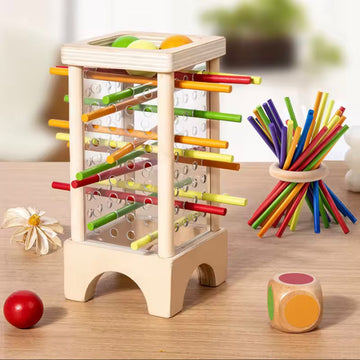 Wooden Montenssori Learning Stick Challenge Educational Toy - MyLittleTales