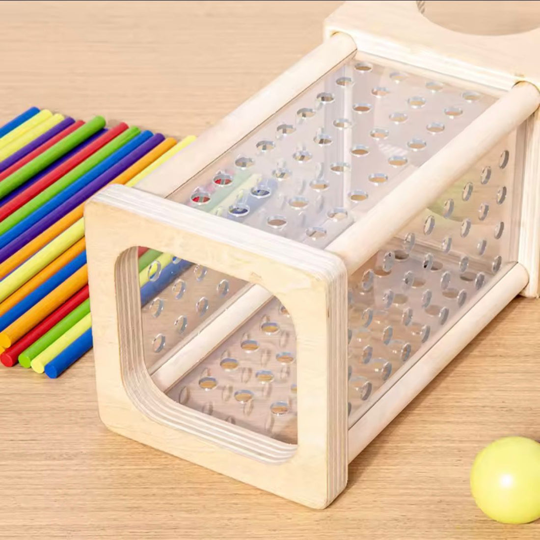 Wooden Montenssori Learning Stick Challenge Educational Toy - MyLittleTales