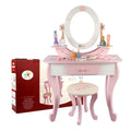 Wooden Pink Dresser, Simulation dresser mirror girl birthday gift - MyLittleTales