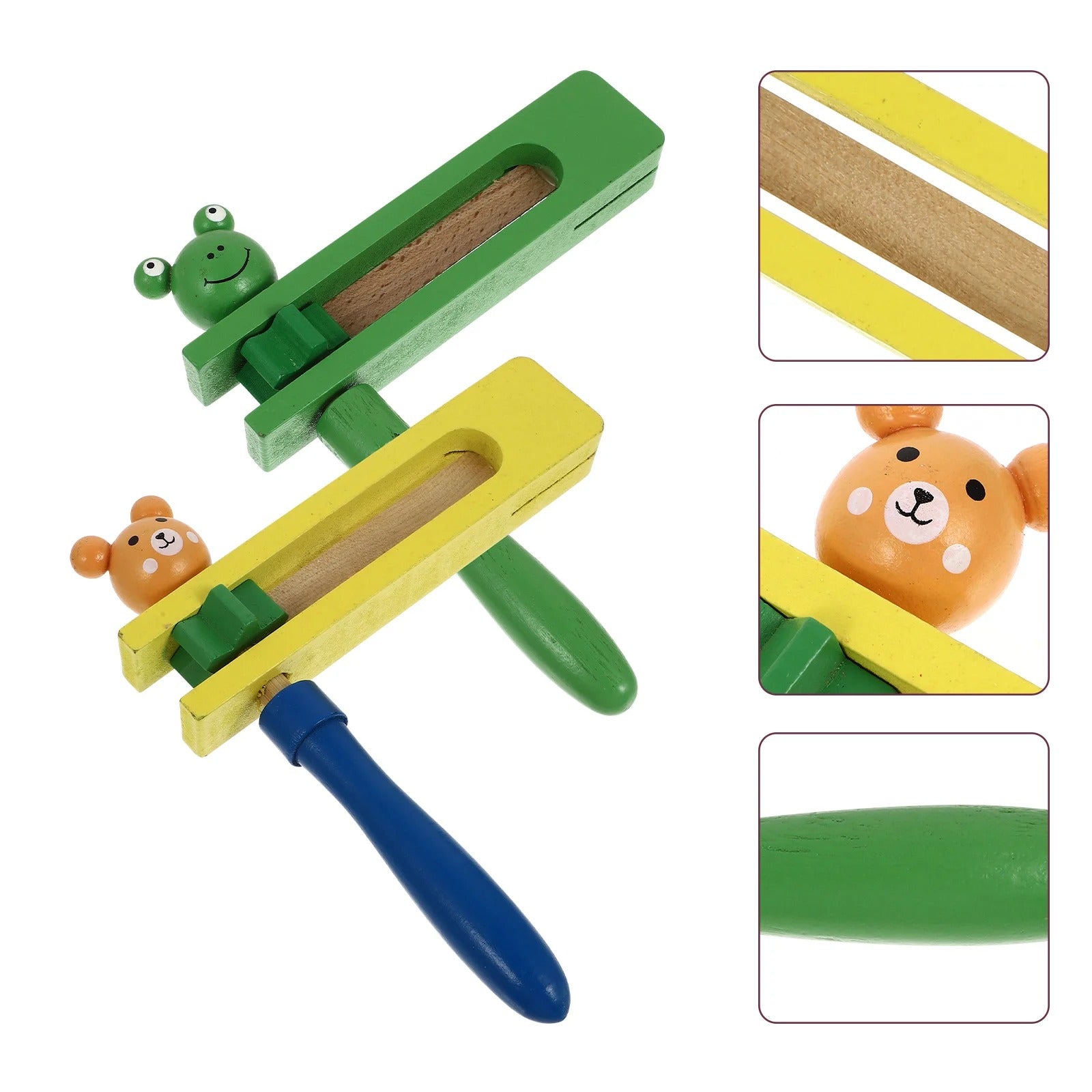 Wooden Play Musical Toy Rattle - MyLittleTales