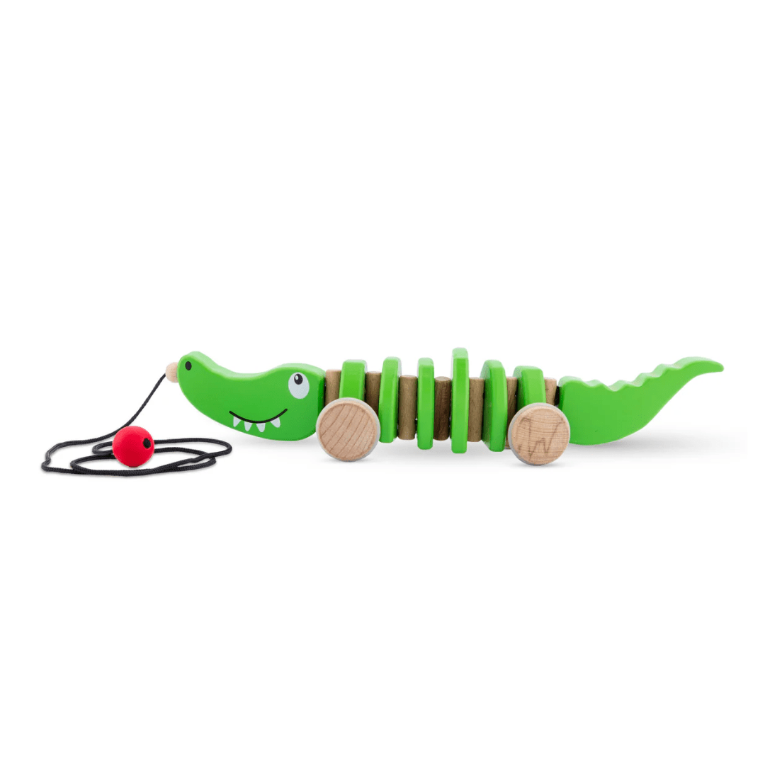 Wooden Pull Crocodile - MyLittleTales