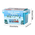 Wooden Railway Train Set, Wooden Railway Track with Train - MyLittleTales