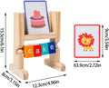 Wooden Reading Blocks | Wooden Blocks Spelling Game - Wooden Toys Phonics Game Toy Set Words Early Learning for Beginners - MyLittleTales