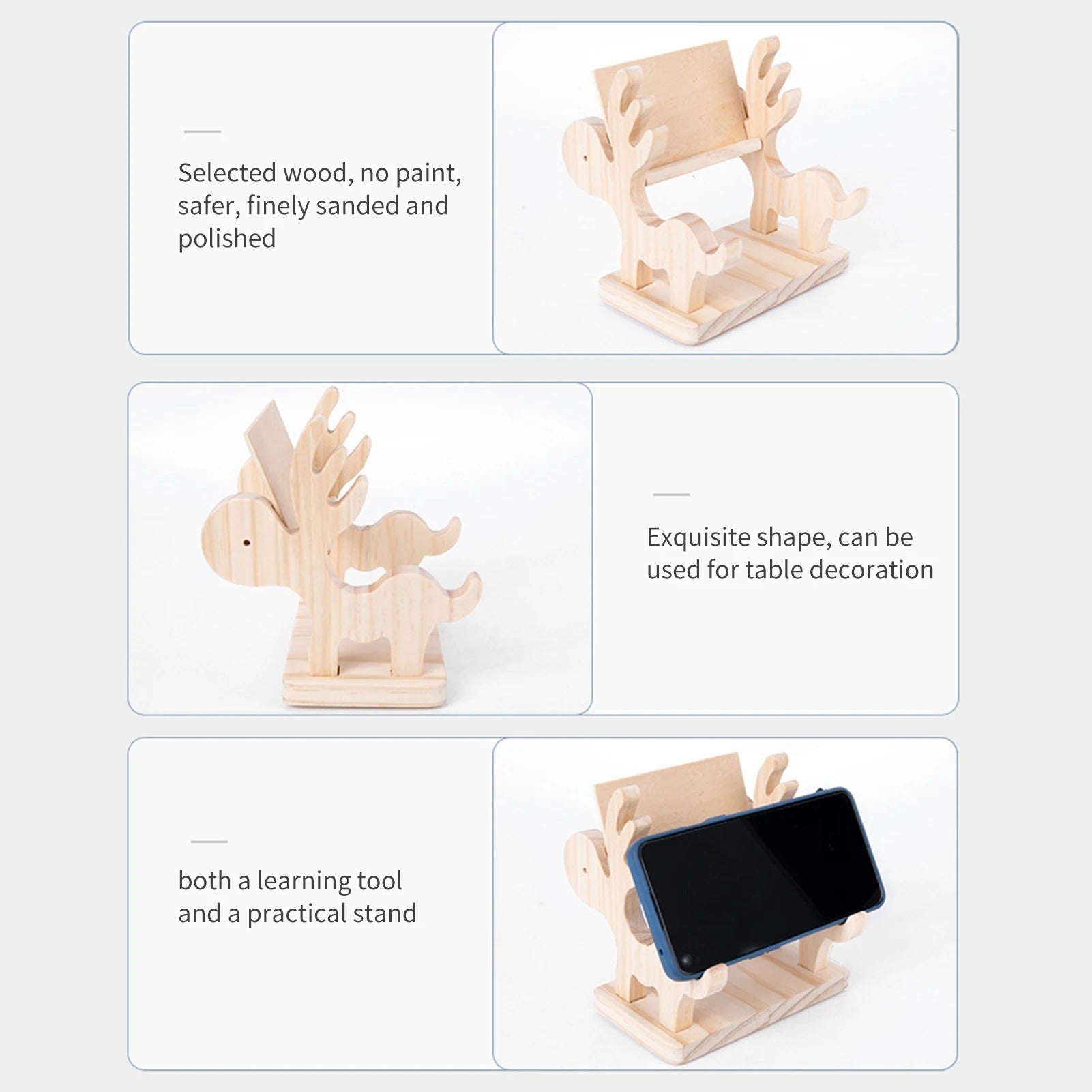 Wooden Reading Blocks Word Cognitive Pairing - Rotating Letter Puzzles For Kids Spelling Game - MyLittleTales