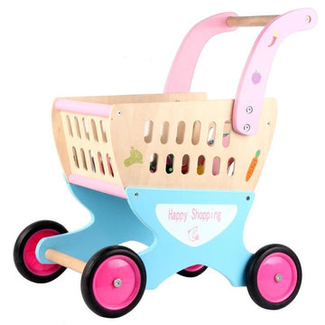 Wooden Shopping Cart | Children Shopping Cart - MyLittleTales