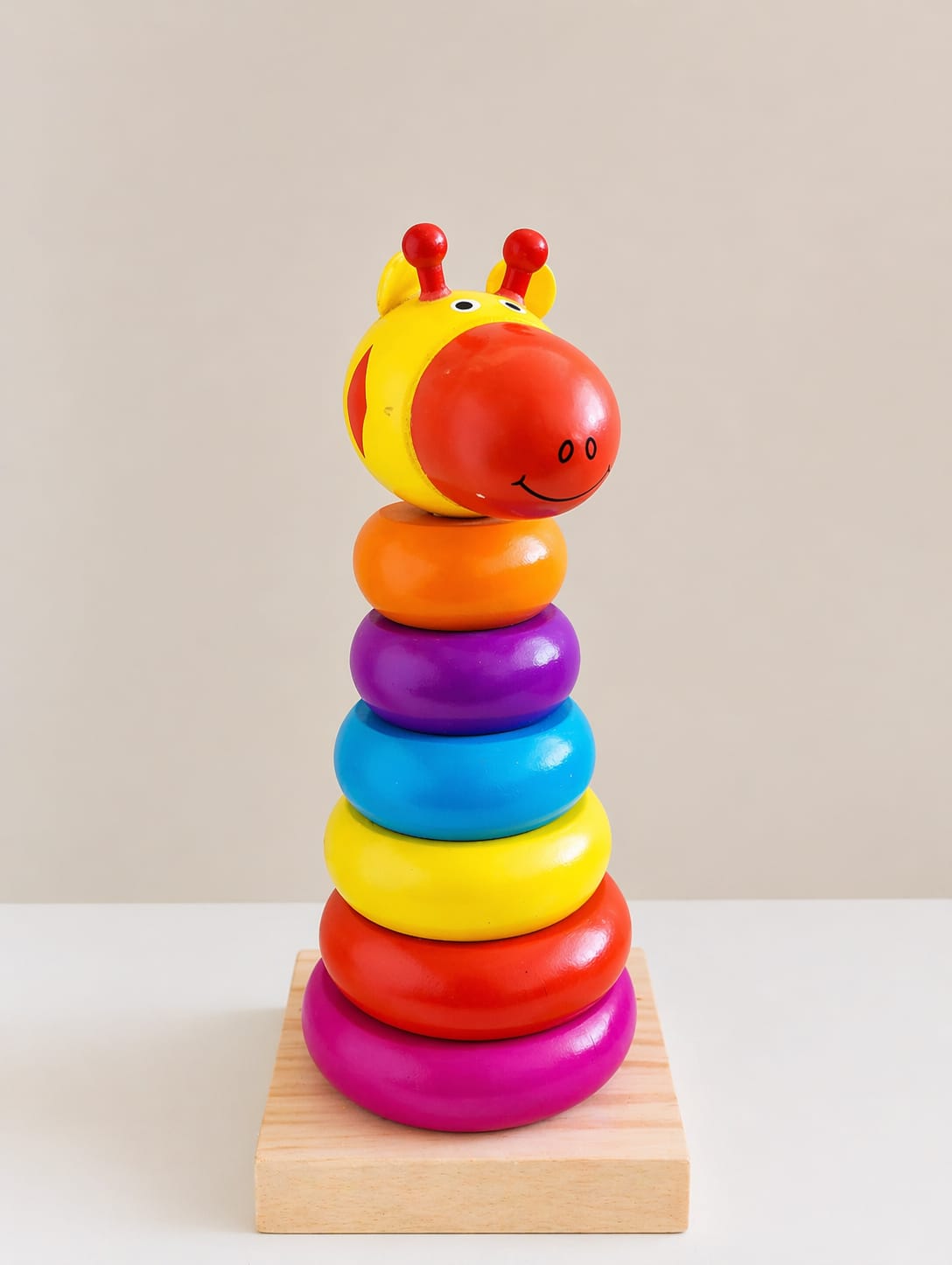 Wooden Stacking Tower - MyLittleTales