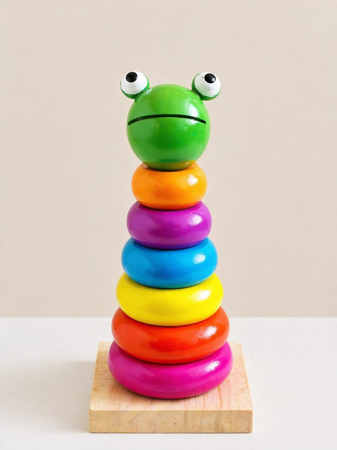 Wooden Stacking Tower - MyLittleTales