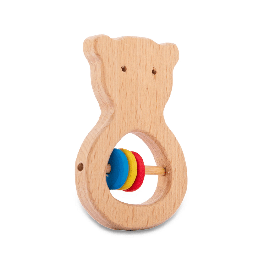 Wooden Teether - TEDDY - MyLittleTales