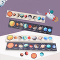 Wooden Universe Solar System Eight Planet Matching Educational Toy - MyLittleTales