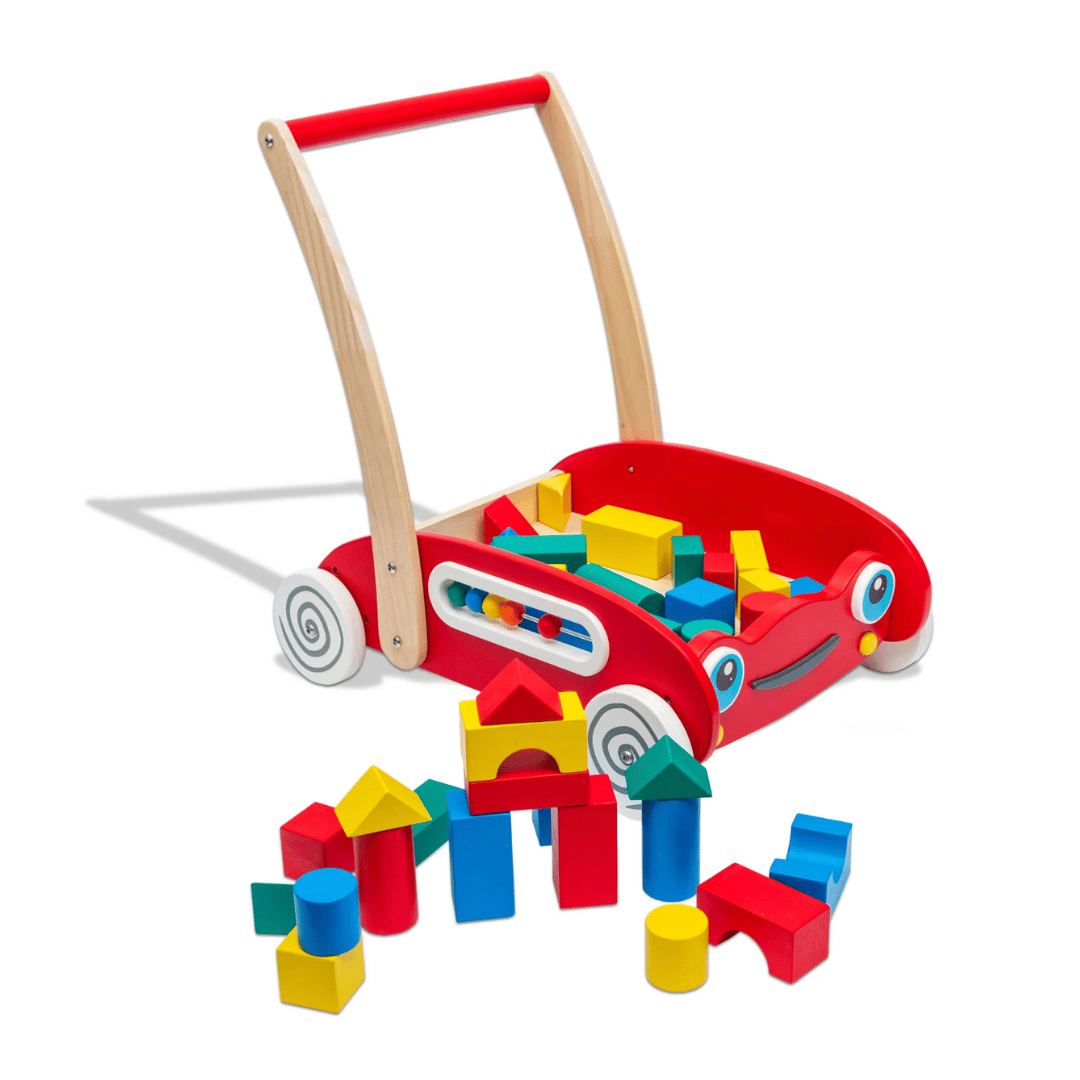 Wooden Walker Activity Push Walker - MyLittleTales